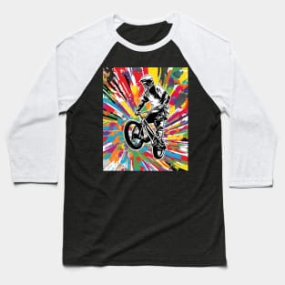 BMX Racer Baseball T-Shirt